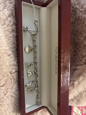 Hot Diamonds Brand New Bracelet 6 Charms Boxed Jewellery