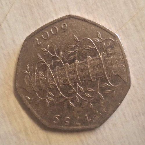 2009 kew gardens - kew, 50p