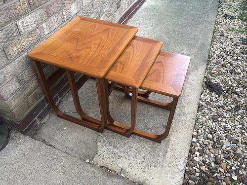 Retro teak parker knoll nest - teak,