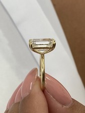 Emerald Cut Diamond Ring F VS1