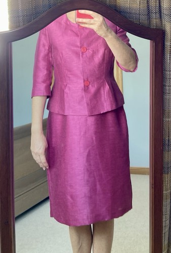 Kaliko pink linen occasion - linen,