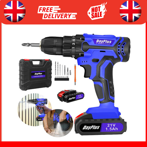 Cordless drill kit - cordless, electric