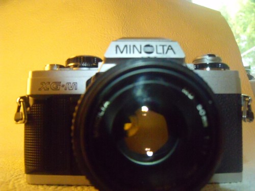 Minolta m35mm film camera - xg-m35mm,