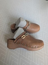 Pedro Miralles Leather Clogs