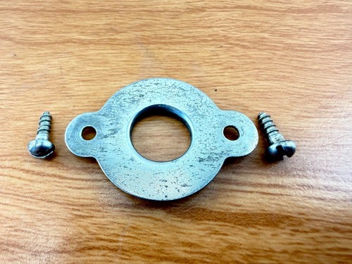 Antique case crank - case, escutcheon