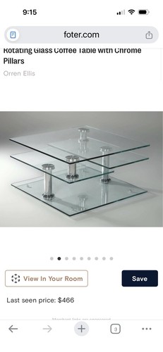 Modern rotating glass coffee - modern,