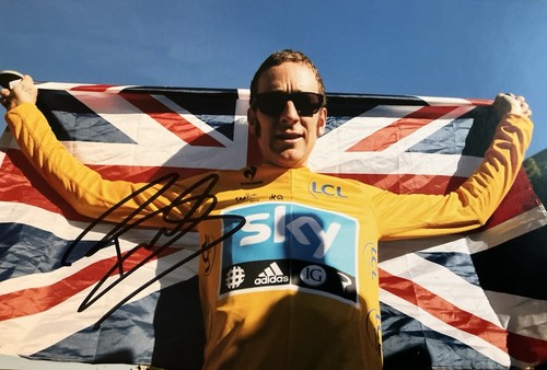 Signed sir bradley - sir, wiggins