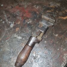 Vintage Antique Herschel 8" Inch Pipe Monkey Wrench Vintage Plumbing Tool