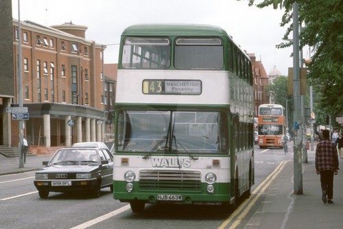 Bus photo wall - photo, (fallowfield)