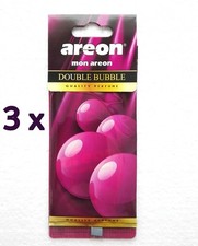 3 x Mon Areon Double Bubble