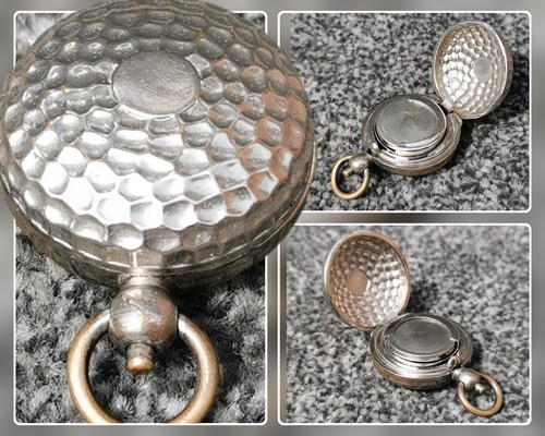 Antique sovereign case golf - antique,