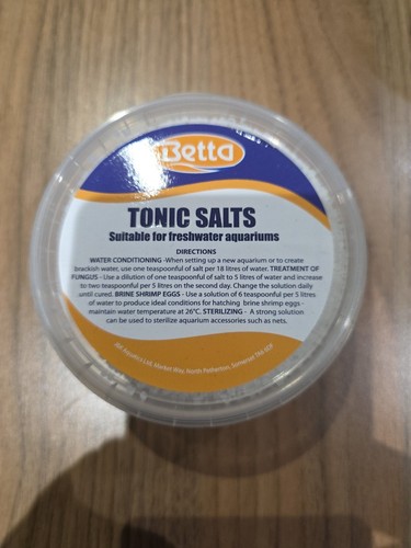 Betta aquarium tonic salts - aquarium,