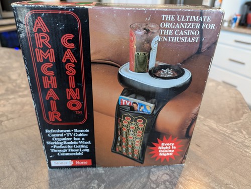 Vintage armchair casino - casino, tv