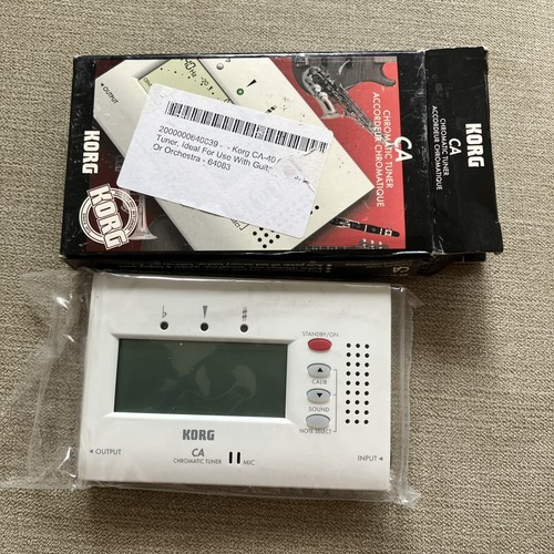Korg chromatic tuner - ca-40,