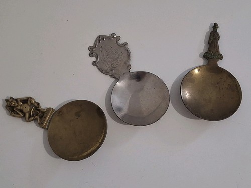 Vintage tea caddy - spoons, jenny