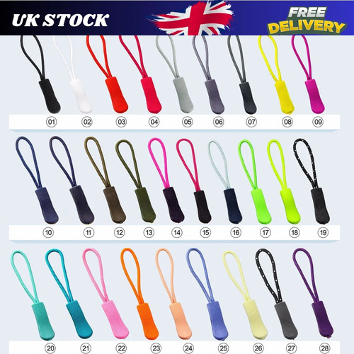 10pc zipper pulls detachable - 10pc,