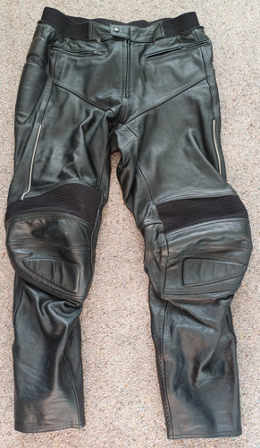 Leather motorcycle trousers - motorcycle,