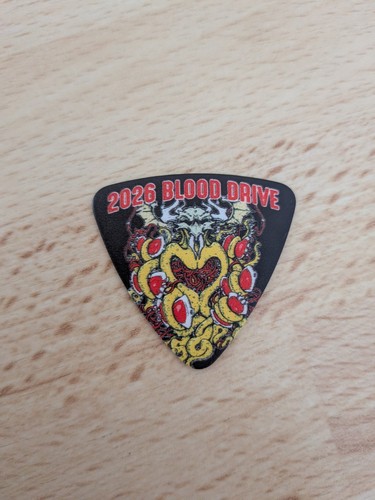 Metallica blood drive plektrum - drive,