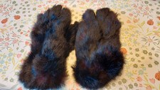 Vintage Real Rabbit Fur Ladys