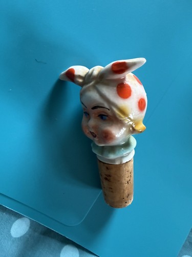 Vintage novelty bottle head - vintage,