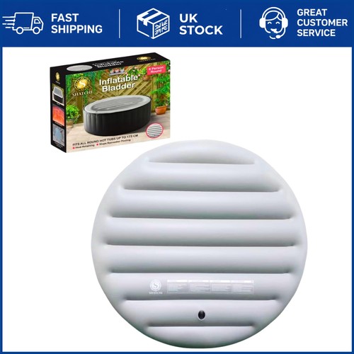 Round inflatable spa cover - round,