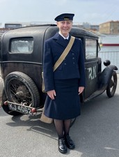 WW2 vintage RN Royal Navy WRNS WRENS rating serge wool Jacket & skirt uniform