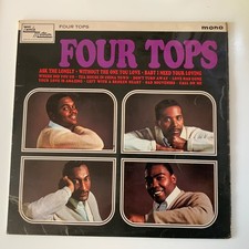 FOUR TOPS - SELF TITLED LP UK