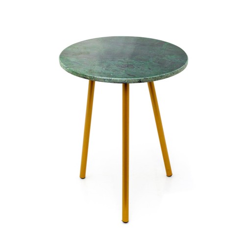 Green marble side - table, |