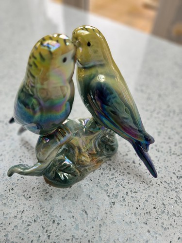 Campsie ware budgies - ware,