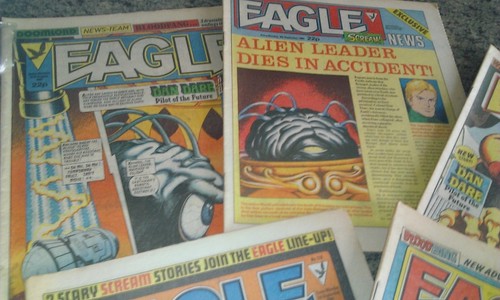 Eagle comic x 5 a - x,