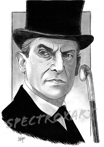 Sherlock holmes original - original, art