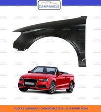 AUDI A3 CABRIOLET CONVERTIBLE 2012 - 2019 FRONT WING LEFT PASSENGERS SIDE NEW