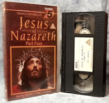 Jesus of Nazareth: Part Four [PAL VHS Video Tape-1987] Robert Powell. "Biblical"
