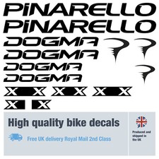 Pinarello Dogma X bike decals with free bike protection (26 pack) free delivery