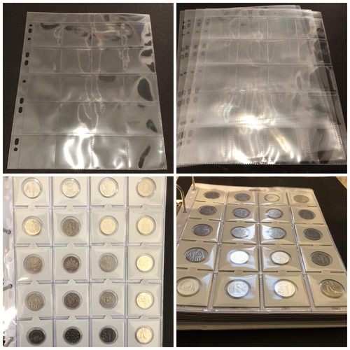 Coin holder flip plastic - coin,