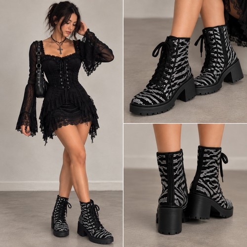 Rhinestone zebra combat - rhinestone,