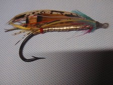 Vintage gut eyed salmon fly -