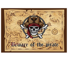 Pirate backdrop children - backdrop,