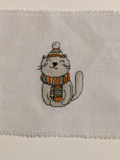 Completed cross stitch - stitch,