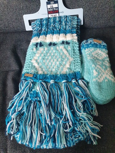 Scarf and mittens from weird - mittens,