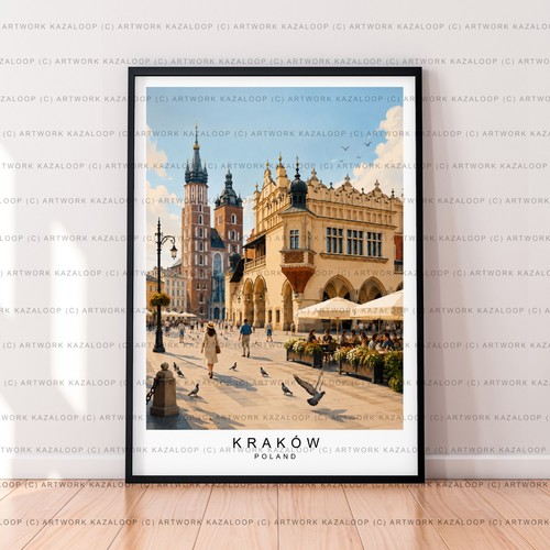 Krakow poland unframed - krakow,