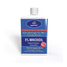 Minoxidil 5% Genuine USA 1 Month ?Avoid Alcohol Free Doesn't Dissolve/Penetrate