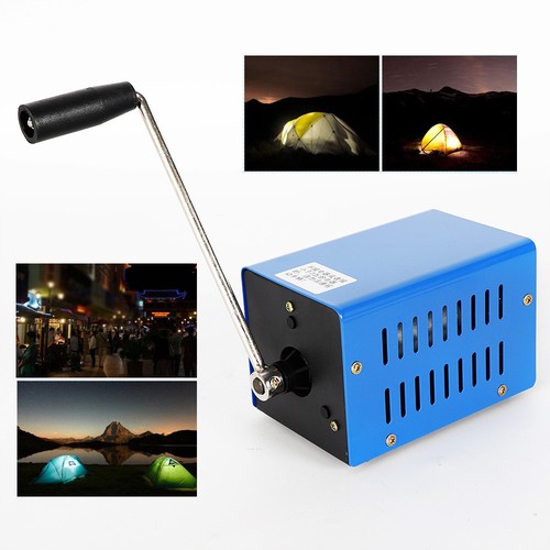 Manual hand crank generator - manual,