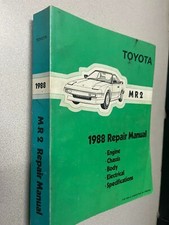 1988 Toyota MR2 MR 2 Service