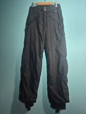 O'Neill Black Snowboard Salopettes Trousers Size M Ski Snowboard Slopes Snow