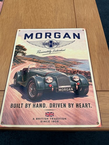 Morgan metal wall - morgan, sign