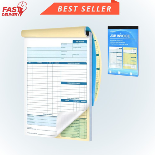 Large job work order forms - large,