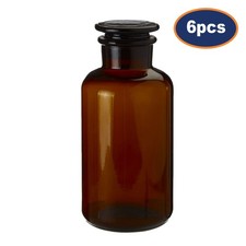 6PCS Apothecary Glass Bottle