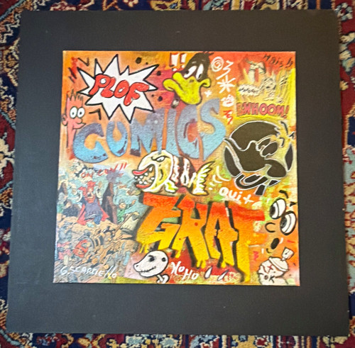 Scarciello signed pop art - signed,