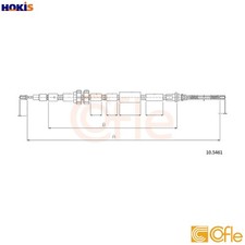 CABLE PULL PARKING BRAKE
